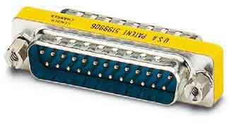 Phoenix Contact - VS-25-GC-ST/ST - Changeur de genre SUB-D 25 points