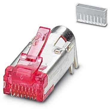 Phoenix Contact - Connecteur male Ethernet RJ45 blindé Cat5 Industrial AWG 25-24 - Metallique
