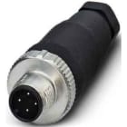 Phoenix Contact - Connecteur M12, codage A, mâle droit, 5 pôles, à visser, Pg 7, diam. 4 à 6 mm
