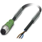 Phoenix Contact - Câble capt./act., 3 pôles, PUR, M12 mâle droit, Ext. Libre, A, 5 m