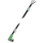 Phoenix Contact - Câble capt./act., 3 pôles, PUR, M8 femelle coudé, Ext. Libre, A, 1,5 m