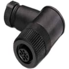 Phoenix Contact - Connecteur M12, codage A, femelle coudé, 5 pôles, à visser, Pg 9, diam. 6 à 8 mm