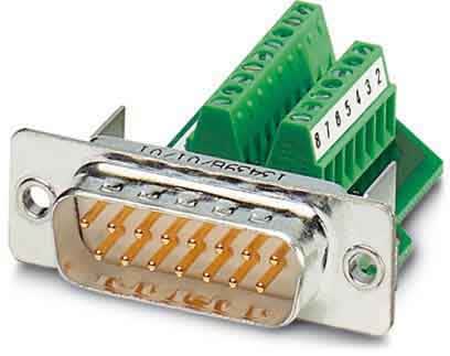 Phoenix Contact - Eléments de contact D-SUB - VS-15-ST-DSUB/16-MPT-0,5