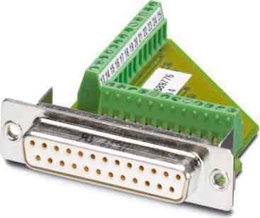 Phoenix Contact - Eléments de contact D-SUB - VS-25-BU-DSUB/25-MPT-0,5