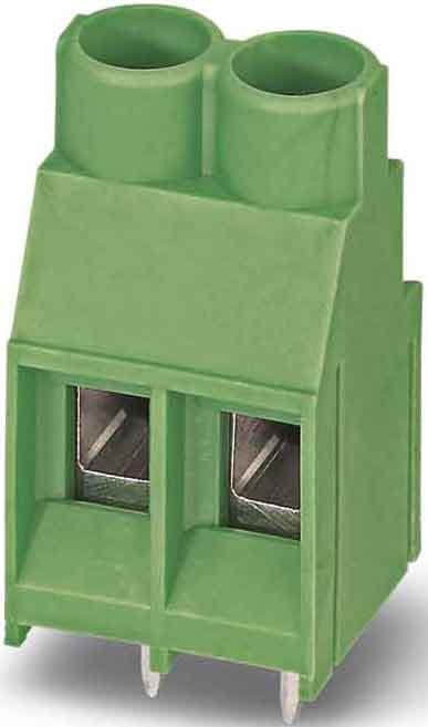 Phoenix Contact - Bornier C.I 2p, pas: 6.35 mm, 4 mm², 32 A, 630 V - MKDS 5/ 2-6,35