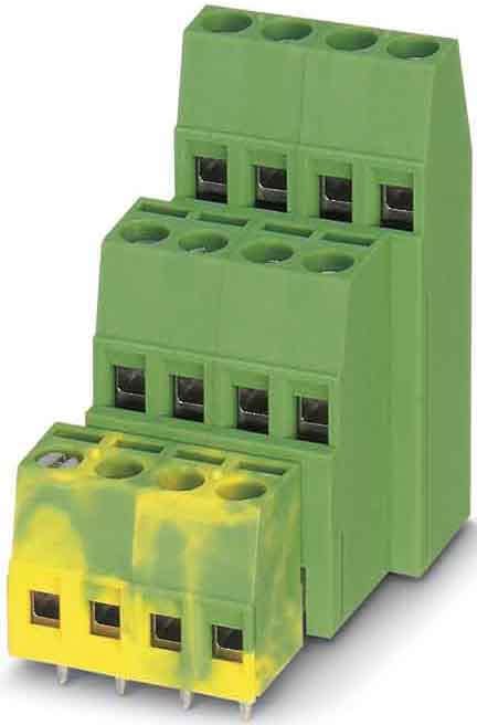 Phoenix Contact - Bornier C.I 3p, pas: 5.08 mm, 1.5 mm², 15 A, 400 V - MK3DS 1,5/ 3-5,08