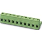 Phoenix Contact - Fiche débrochable 10p, pas: 7.62 mm, 2.5 mm², 12 A, 630 V - GMSTB 2,5/10-ST-7,62
