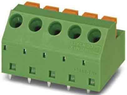 Phoenix Contact - Bornier C.I 4p, pas: 5.08 mm, 1 mm², 12 A, 320 V - MFKDSP/ 4-5,08