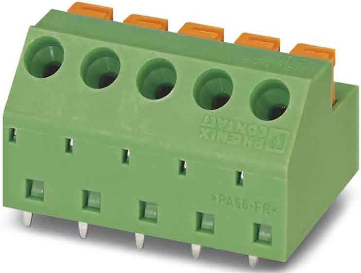 Phoenix Contact - Bornier C.I 2p, pas: 5.08 mm, 1 mm², 12 A, 320 V - MFKDSP/ 2-5,08