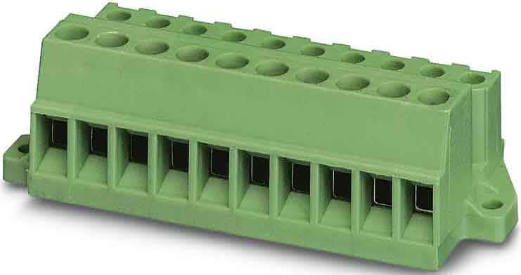 Phoenix Contact - Fiche débrochable 5p, pas: 5.08 mm, 2.5 mm², 12 A, 320 V - MSTBU 2,5/ 5-STD-5,08