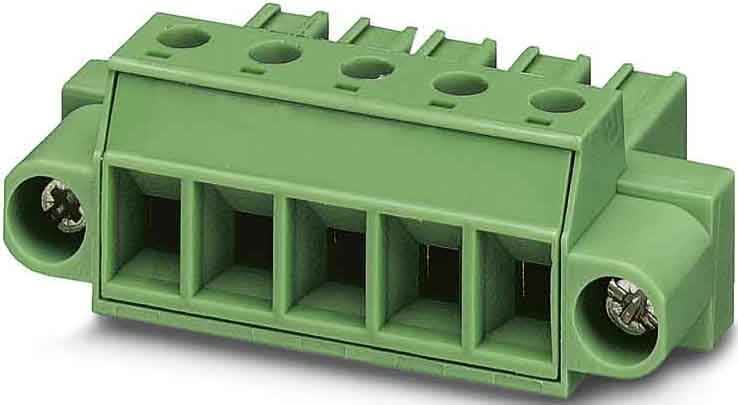 Phoenix Contact - Fiche débrochable 5p, pas: 7.62 mm, 4 mm², 20 A, 630 V - PC 4/ 5-STF-7,62