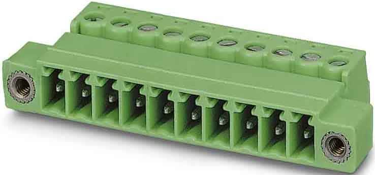 Phoenix Contact - Fiche débrochable 8p, pas: 3.81 mm, 1.5 mm², 8 A, 160 V - IMC 1,5/ 8-STGF-3,81