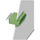Phoenix Contact - Embase en traversée de paroi 2p, pas: 7.62 mm, 4 mm², 15 A, 400 V - DFK-PC 4/ 2-