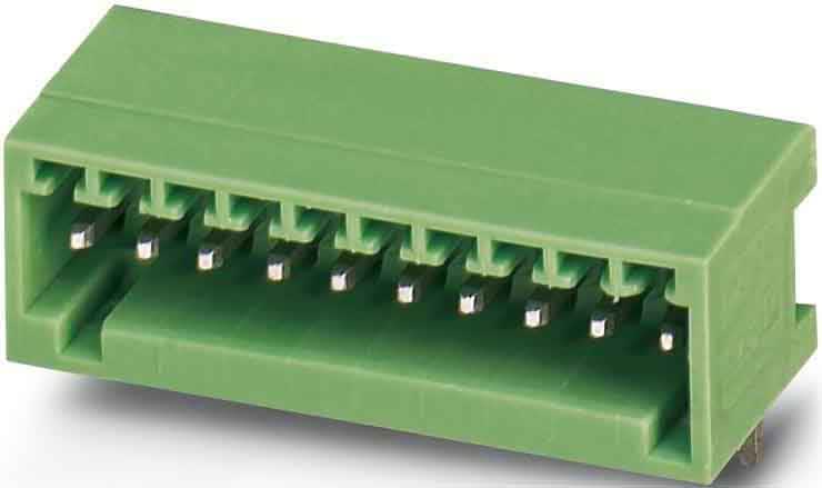 Phoenix Contact - Embase C.I 8p, pas: 2.5 mm, 0.5 mm², 4 A, 160 V - MC 0,5/ 8-G-2,5