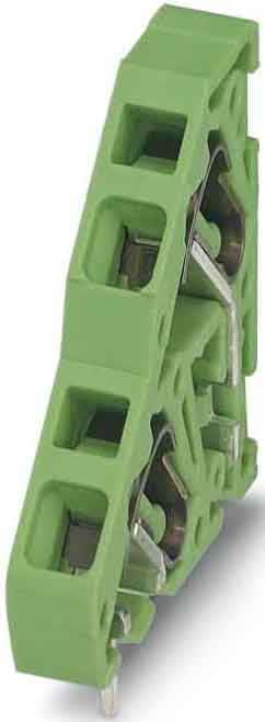 Phoenix Contact - Bornier C.I 1p, pas: 5.08 mm, 2.5 mm², 17.5 A, 400 V - ZFKKDS 2,5-5,08 L