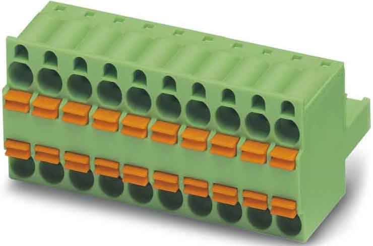 Phoenix Contact - Fiche débrochable 5p, pas: 5.08 mm, 2.5 mm², 12 A, 320 V - TFKC 2,5/ 5-ST-5,08