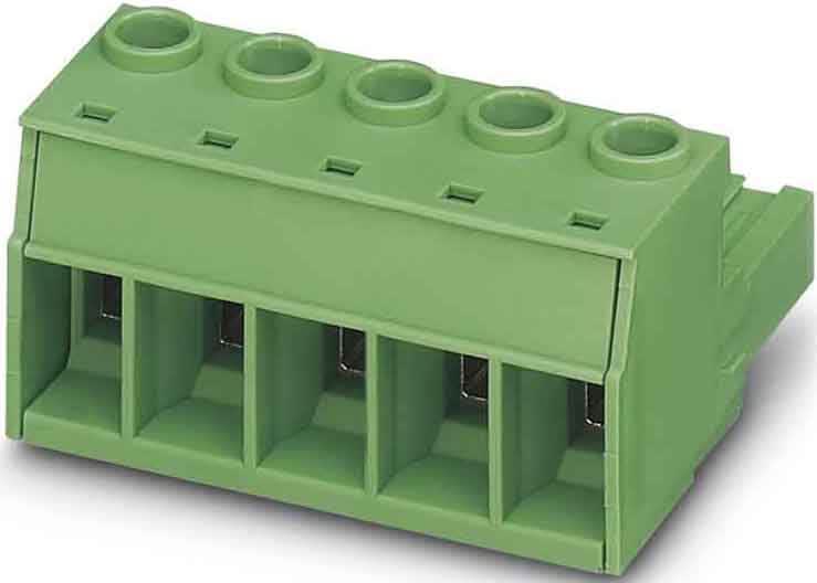 Phoenix Contact - Fiche débrochable 4p, pas: 10.16 mm, 16 mm², 76 A, 1000 V - PC 16/ 4-ST-10,16