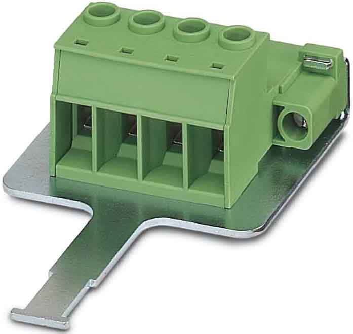 Phoenix Contact - Fiche débrochable 4p, pas: 10.16 mm, 16 mm², 76 A, 1000 V - IPC 16/ 4-STF-SH-10,