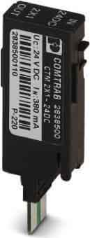 Phoenix Contact - Fiche de protection 2 fils pour signal TOR 24V Imax: 10kA (8/20) - Uc: 30V