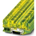 Phoenix Contact - ST 2,5-QUATTRO/4P-PE - Bloc de jonction COMBI avec raccordement à la terre