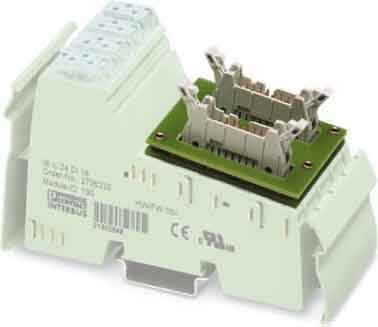 Phoenix Contact - Adaptateur pour Inline 16 voies, IB IL 24 DI 32/HD, IB IL 24 DO 32/HD