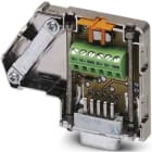 Phoenix Contact - Connecteur D-SUB, 9 pôles, mâle, sortie du câble à 35°, CANOpen