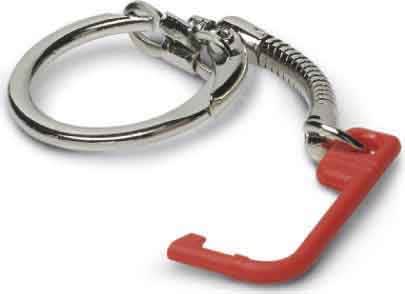 Phoenix Contact - FL PLUG GUARD KEY - Clé pour Obturateur de port RJ45 "Plug Guard"