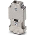 Phoenix Contact - Connecteur mâle D-SUB , 9 pôles, modèle axial deux arrivées de câble,CANOpen
