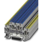 Phoenix Contact - STTB 2,5-PE/N - Bloc de jonction double étage avec raccordement à la terre