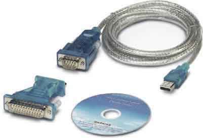 Phoenix Contact - CM-KBL-RS232/USB - CHECKMASTER 2- Câble d'interface RS232 USB
