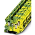 Phoenix Contact - UT 2,5-TWIN-PE - Bloc de jonction avec raccordement terre