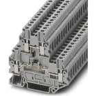 Phoenix Contact - UTTB 2,5-2DIO/O-UL/UR-UL - Bloc de jonction double étage à composant