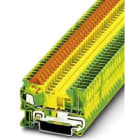 Phoenix Contact - QTC 1,5/ 1P-PE - Bloc de jonction COMBI avec raccordement à la terre