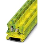 Phoenix Contact - UT 2,5/1P-PE - UT 2,5/1P-PE - Bloc de jonction COMBI avec raccordement terre