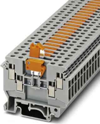 Phoenix Contact - UDK 4-MTK-P/P BU - Bloc de jonction sectionnable