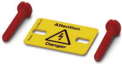 Phoenix Contact - Etiquette d'avertissement WS 3- 5