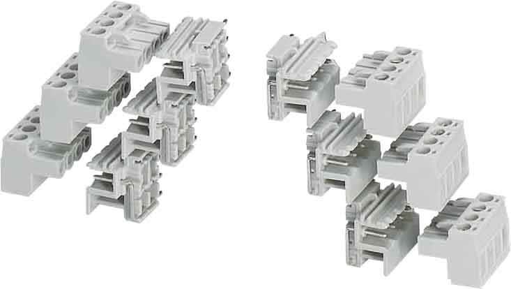 Phoenix Contact - Fiche multipolaire débrochable - MSTBO 2,5/4-6 ST SET KMGY