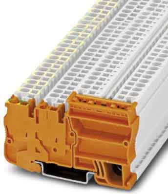 Phoenix Contact - STIO-IN 2,5/3-PE OG - Bloc de jonction pour capteurs / actionneurs
