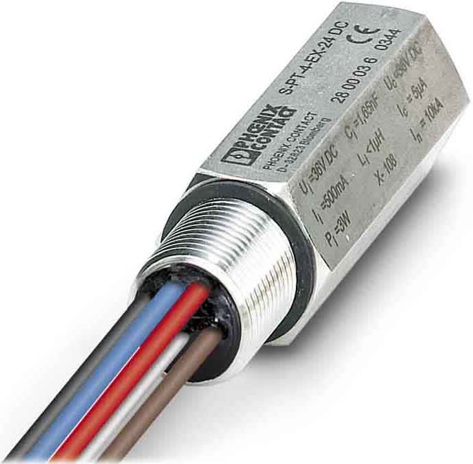 Phoenix Contact - S-PT-4-EX-24DC - Parafoudre (PE M20) PT100 24VDC
