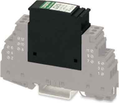 Phoenix Contact - PT 2X2-12DC-ST - Fiche parafoudre pour 2 4-20mA 12VDC