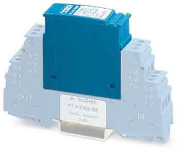 Phoenix Contact - PT 4-EX(I)-24DC-ST - Fiche parafoudre pour 4 Fils analogiques 24VDC - Ex