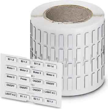 Phoenix Contact - Repérage d'appareil autocollant EMLP (13X9)R