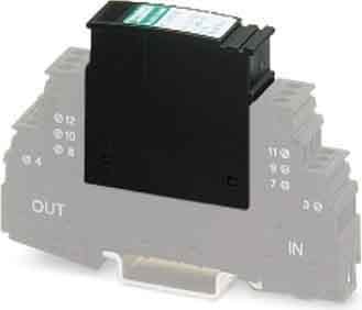 Phoenix Contact - PT 3-HF-12DC-ST - Fiche parafoudre pour 1 paire HF 12VDC