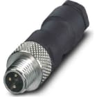 Phoenix Contact - Connecteur M8, codage A, mâle droit, 4P, à souder, non blindé, diam. 3.5 à 5 mm