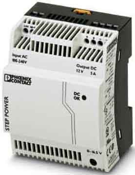 Phoenix Contact - STEP-PS/ 1AC/48DC/2 - Alimentation modulaire Mono 230VAC/48VDC - 2A