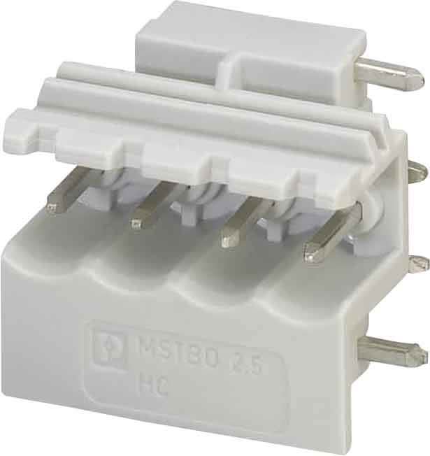 Phoenix Contact - Embase multipolaire pour circuit imprimé - MSTBO 2,5/ 4-G1R KMGY
