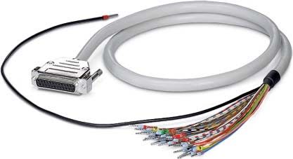 Phoenix Contact - Cable preconfectionne, SUB-D fem 37 poles et libre