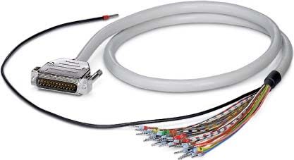 Phoenix Contact - Cable avec connecteur male SUB-D 25 et extremite libre