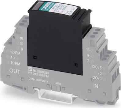 Phoenix Contact - Fiche parafoudre pour 2 fils 24VDC avec signalisation défaut