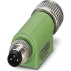 Phoenix Contact - Adaptateur, 3 pôles, M8 mâle droit, M12 femelle droit, A